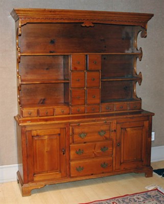 Lot 3240 - Provincial Maple Hutch Height 6 feet 2 inches,...