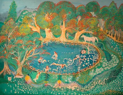 Lot 93 - Marta Perez Puerto Rican, 20th century...