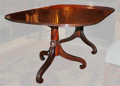 Lot 3322 - Georgian Style Inlaid Mahogany Double-Pedestal...