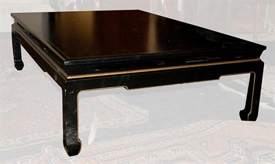 Lot 3216 - Asian Style Lacquered Coffee Table Height 16...