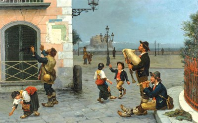 Lot 2065 - Tomasso de Vivo Italian, 1790-1884 A MUSICAL...