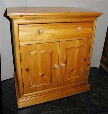 Lot 3227 - Provincial Pine Bedside Cabinet Height 26...