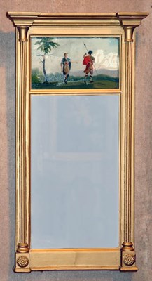 Lot 272 - Federal Style Gilt-Wood Mirror Height 32 1/2...