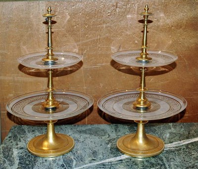 Lot 3271 - Pair of Neoclassical Style Gilt-Metal and...
