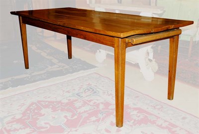 Lot 3265 - Continental Provincial Fruitwood Harvest Table...