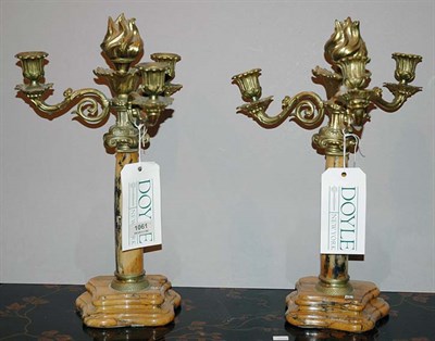 Lot 3437 - Pair of Neoclassical Style Gilt-Metal and...