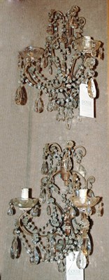 Lot 3537 - Pair of Louis XV Style Gilt-Metal and Glass...