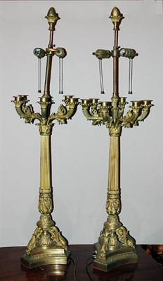 Lot 3564 - Pair of Neoclassical Style Gilt-Metal...