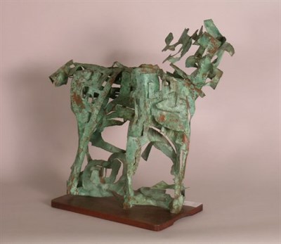 Lot 83 - Mirko Italian, 1910-1983 BULL Signed MIRKO and...