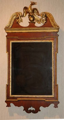 Lot 2485 - George III Parcel Gilt and Mahogany Mirror...
