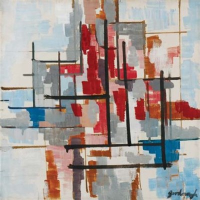 Lot 67 - Robert Goodnough American, b.1917 ABSTRACT...