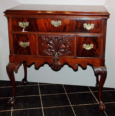 Lot 376 - Georgian Style Mahogany Lowboy Height 31...