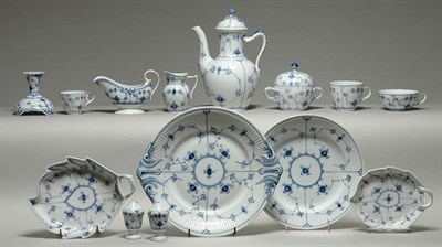 Lot 2166 - Royal Copenhagen Blue and White Porcelain...