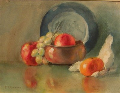 Lot 19 - T.T. Hubbard American, 20th century STILL LIFE...
