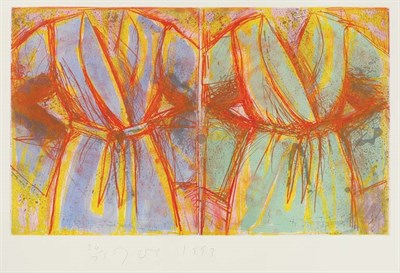 Lot 3131 - Jim Dine BEHIND THE THICKET (CARPENTER 68)...