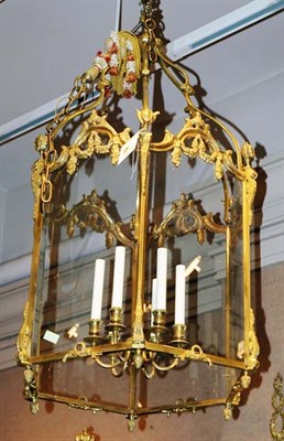Lot 2338 - Louis XVI Style Gilt-Bronze Six-Light...