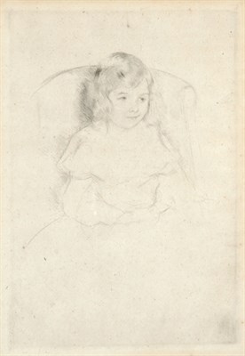 Lot 3117 - Mary Cassatt SARA SMILING (BREESKIN 195)...