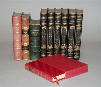 Lot 421A - [BINDINGS] Group of Ten Miscellaneous Volumes...