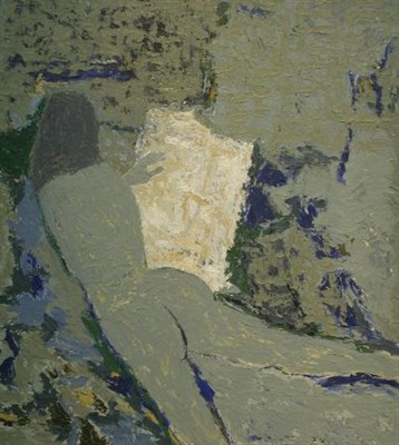 Lot 108 - Neville Mendelson 20th century NUDE READING...