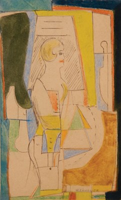 Lot 1187 - Richard Lindner American, 1901-1978 Untitled,...