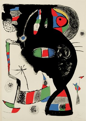 Lot 4334 - Joan Miró 42 RUE BLOMET (M. 1123) Color...