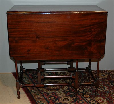 Lot 2249 - George III Mahogany Spider Gate Leg Table The...