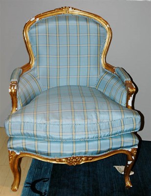 Lot 397 - Louis XV Style Gilt-Wood Bergere