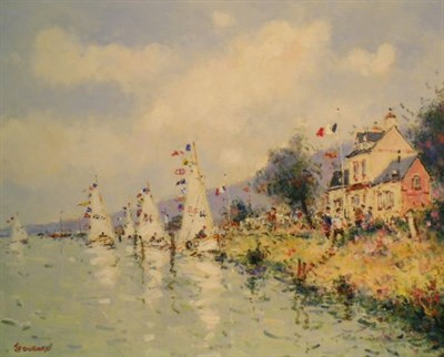 Lot 12 - Jean Pierre Dubord French, b.1949 LES RIGATES...