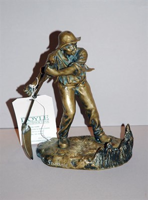Lot 2268 - Gilt-Bronze Figure of a Male Harvester After a...
