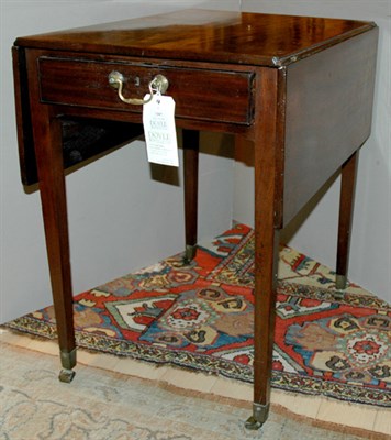 Lot 2397 - George III Mahogany Pembroke Table Late 18th...