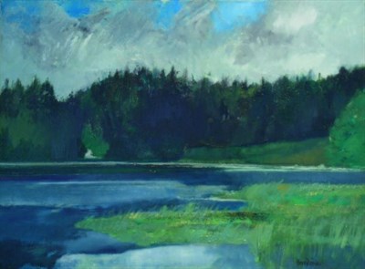 Lot 3 - Guy Bardone French, b.1927 LAC D'ANTRE, JURA...