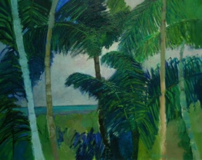 Lot 4 - Guy Bardone French, b.1927 LA PALMERAIE,...