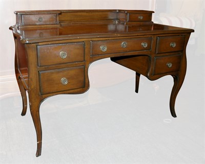 Lot 1104 - French Style Mahogany Writing Desk Height 34...
