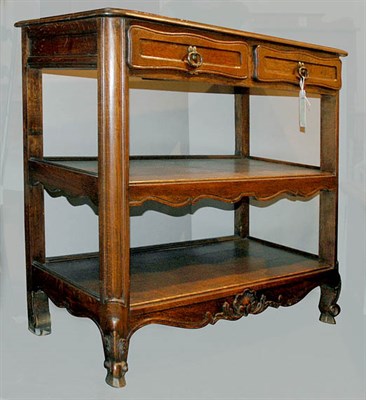 Lot 1167 - Provincial Louis XV Style Oak Server Height 39...