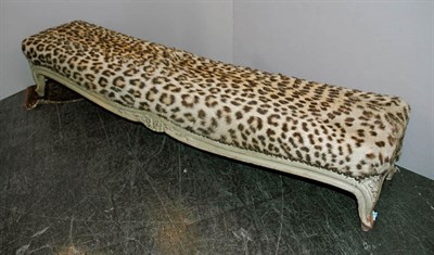 Lot 1146 - Louis XV Style Animal Print Upholstered...