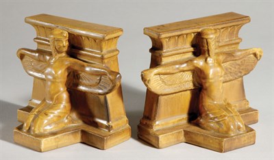 Lot 394 - Pair of Rookwood Pottery Egyptian Revival...