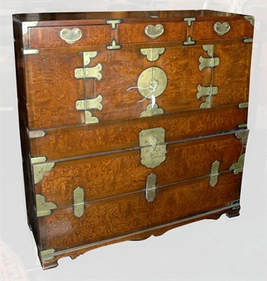 Lot 207A - Korean Two Door, Two-Drawer Small Chest Height...