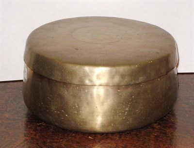 Lot 307A - Group of Four Korean Brass Storage Bowls...