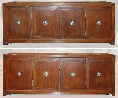 Lot 206 - Two Scholar's Low Cabinets Height 15 inches,...