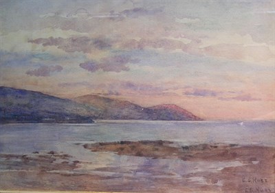 Lot 28 - Charles Eugene Moss Canadian, 1860-1901 Sunset...