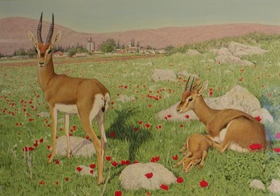 Lot 34 - Walter Ferguson American, b.1930 OUT OF AFRICA...