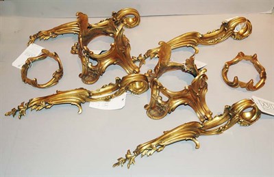 Lot 2419 - Pair of Louis XV Style Gilt-Metal Vase Mounts...