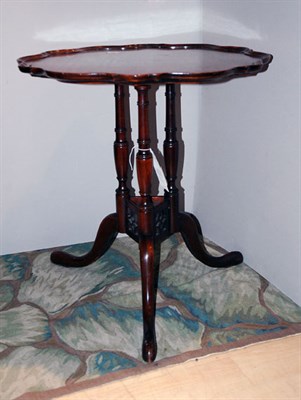 Lot 170 - Georgian Style Mahogany Piecrust Tripod Table...