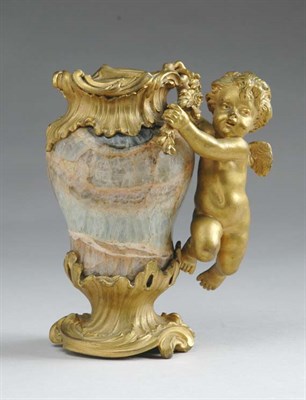 Lot 2150 - Louis XV Style Gilt-Bronze Mounted Quartz...
