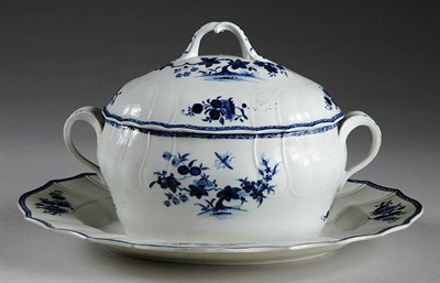 Lot 283 - French Porcelain Covered Tureen and Undertray...