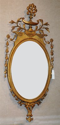 Lot 4397 - Neoclassical Style Carved Gilt-Wood Mirror...