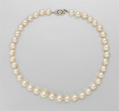 Lot 299 - Cultured Pearl Necklace