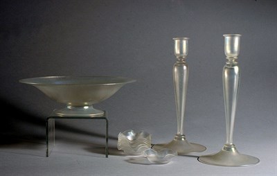 Lot 2386 - Unsigned Carder Steuben Iridescent Verre de...
