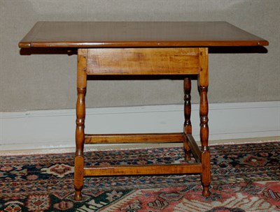 Lot 496 - Fruitwood Tavern Table Height 26 1/4 inches,...