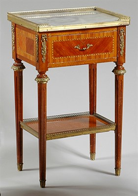 Lot 2431 - Louis XVI Style Gilt-Metal Mounted Fruitwood...